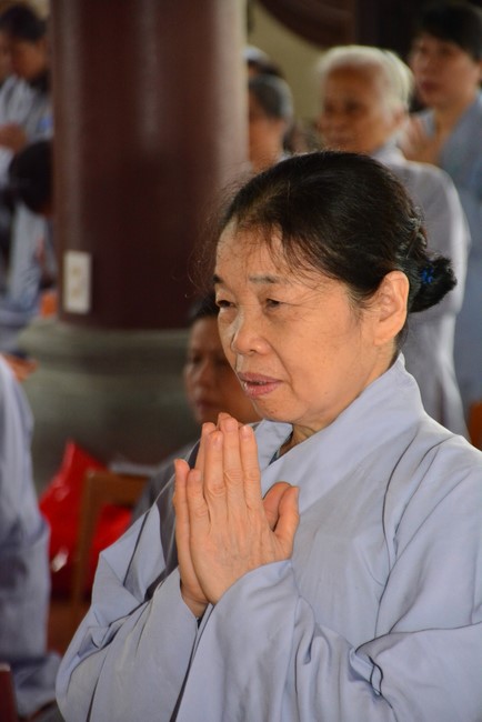 The Eight Precept Retreat  at Tay Khanh pagoda, Thai Binh